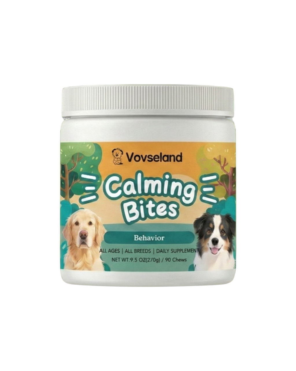 Vovseland - Tilskud - Calming Bites