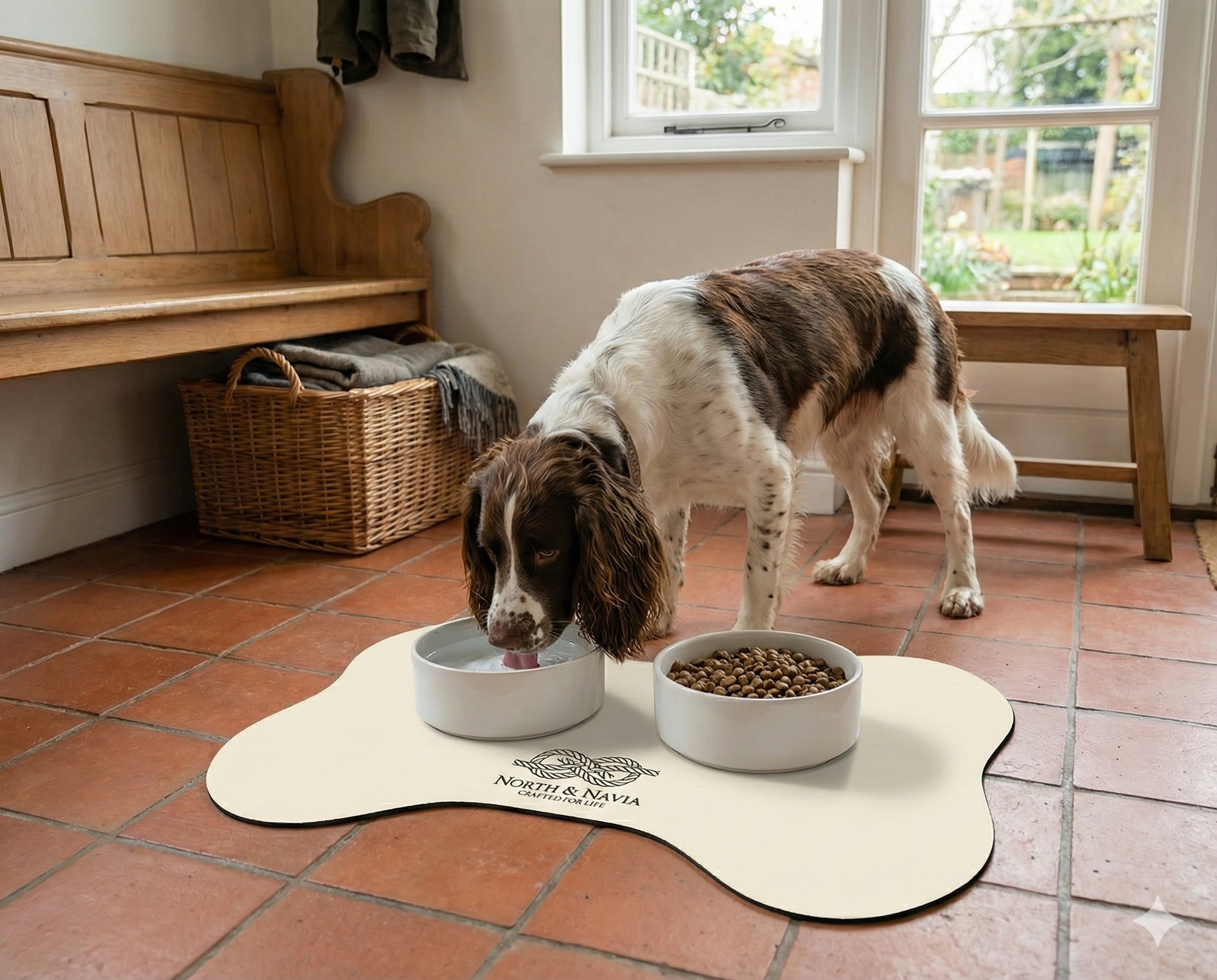 North & Navia - Skåleunderlag - Off-white