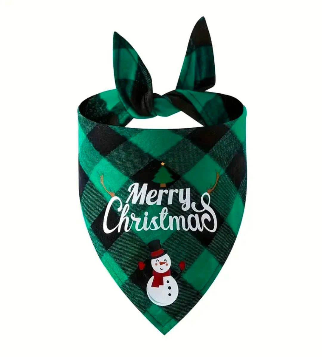 Jule bandana - Grøn