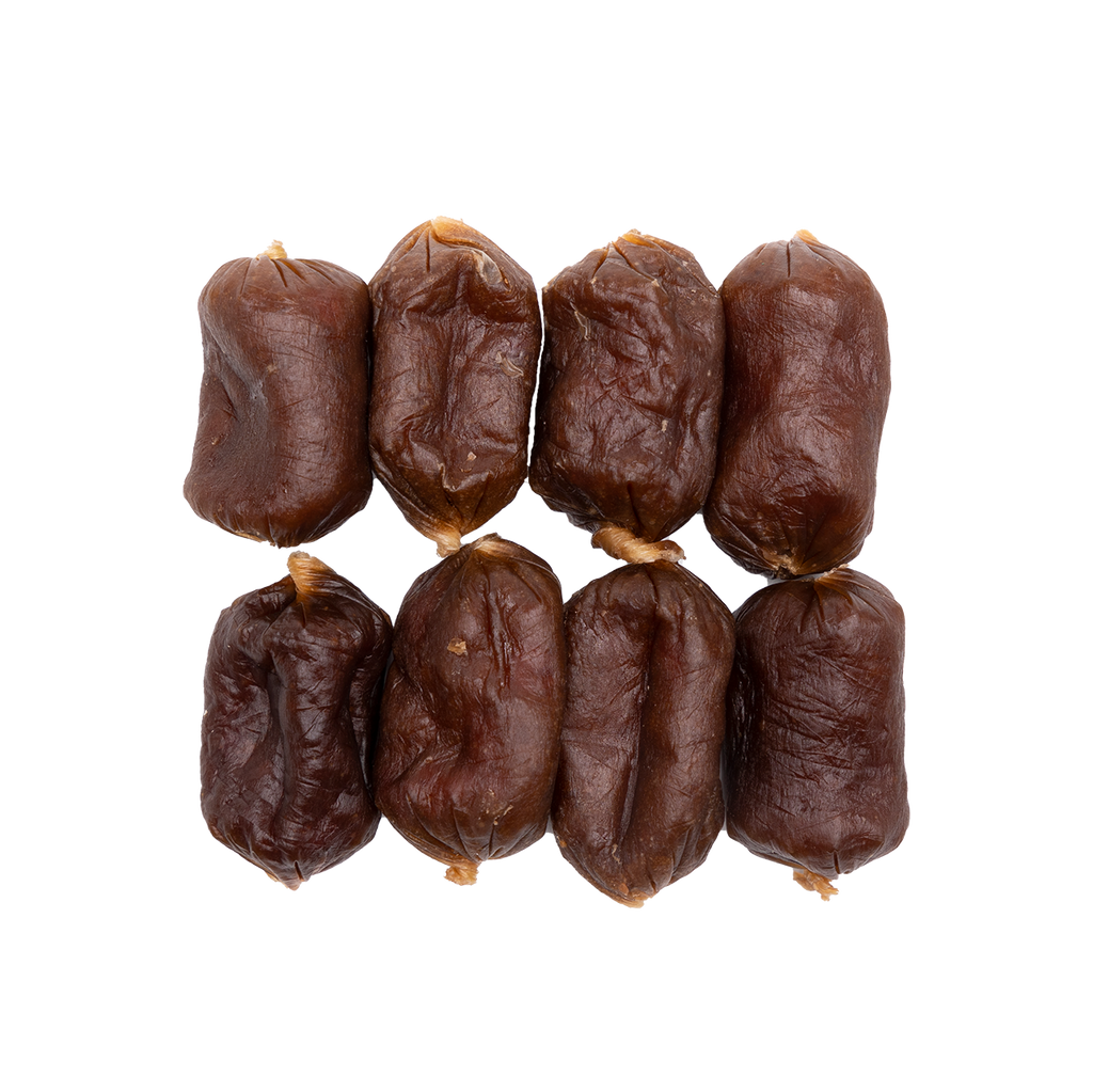 UniQ - Bløde snacks - Mini pølser m. Okse - 80g