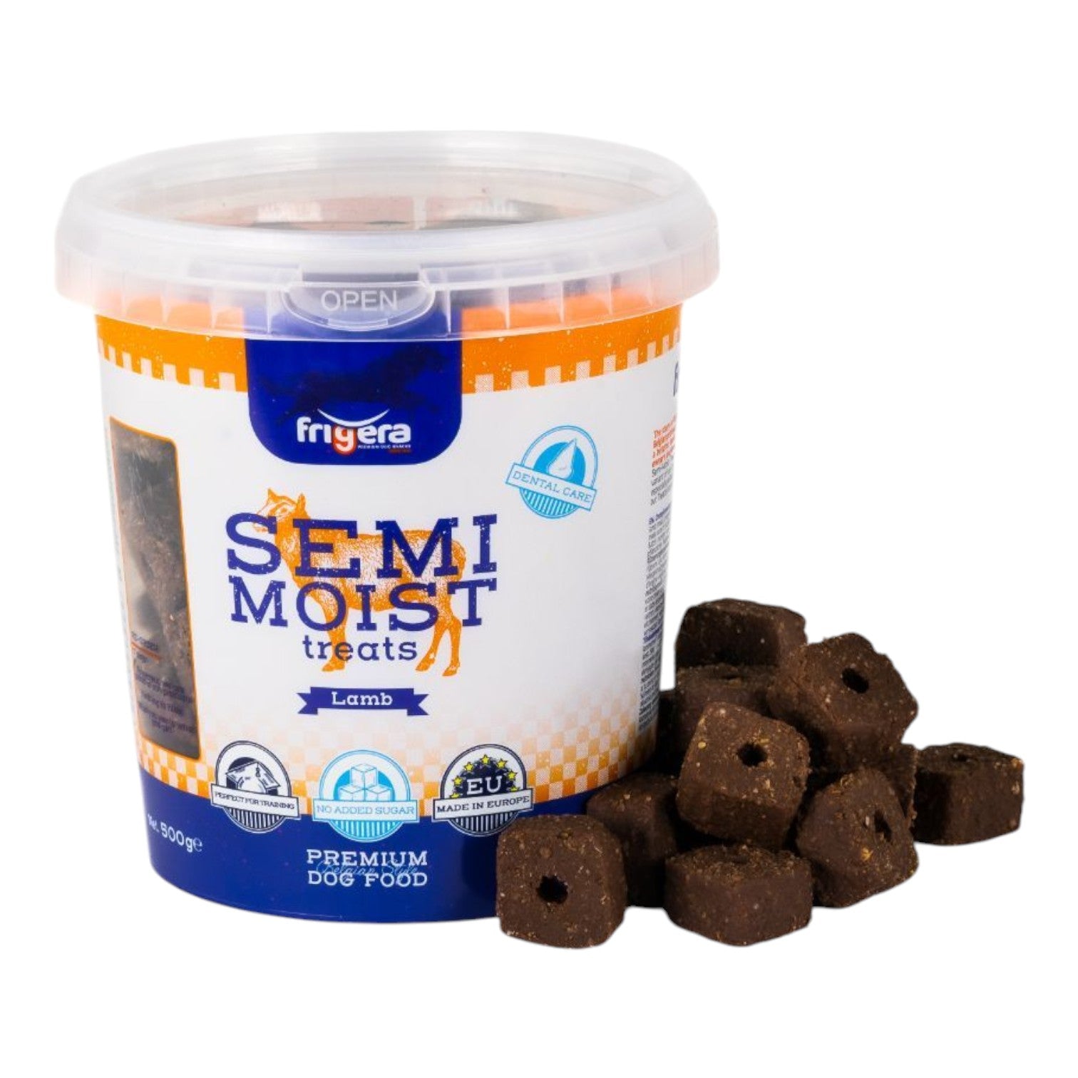 Frigera - Semi-moist Treats m. Lam - 500g